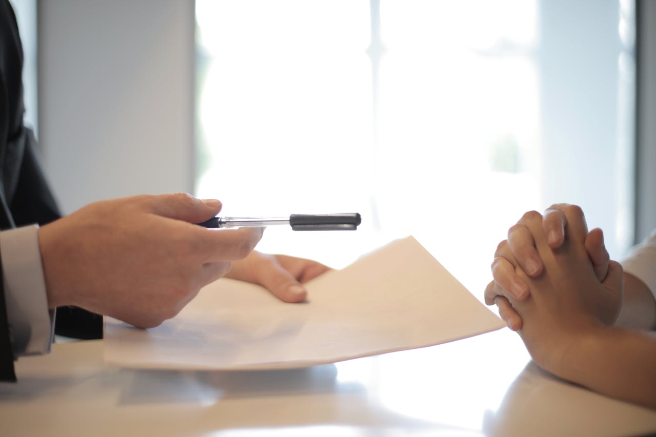 signing a new insurance contract